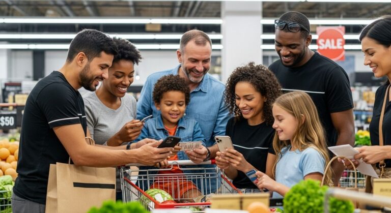 shopping, budgeting, smart consumers