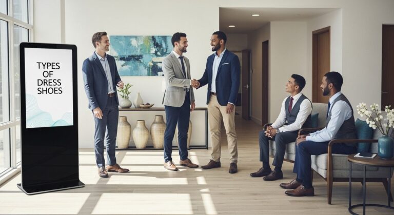 types of dress shoes office