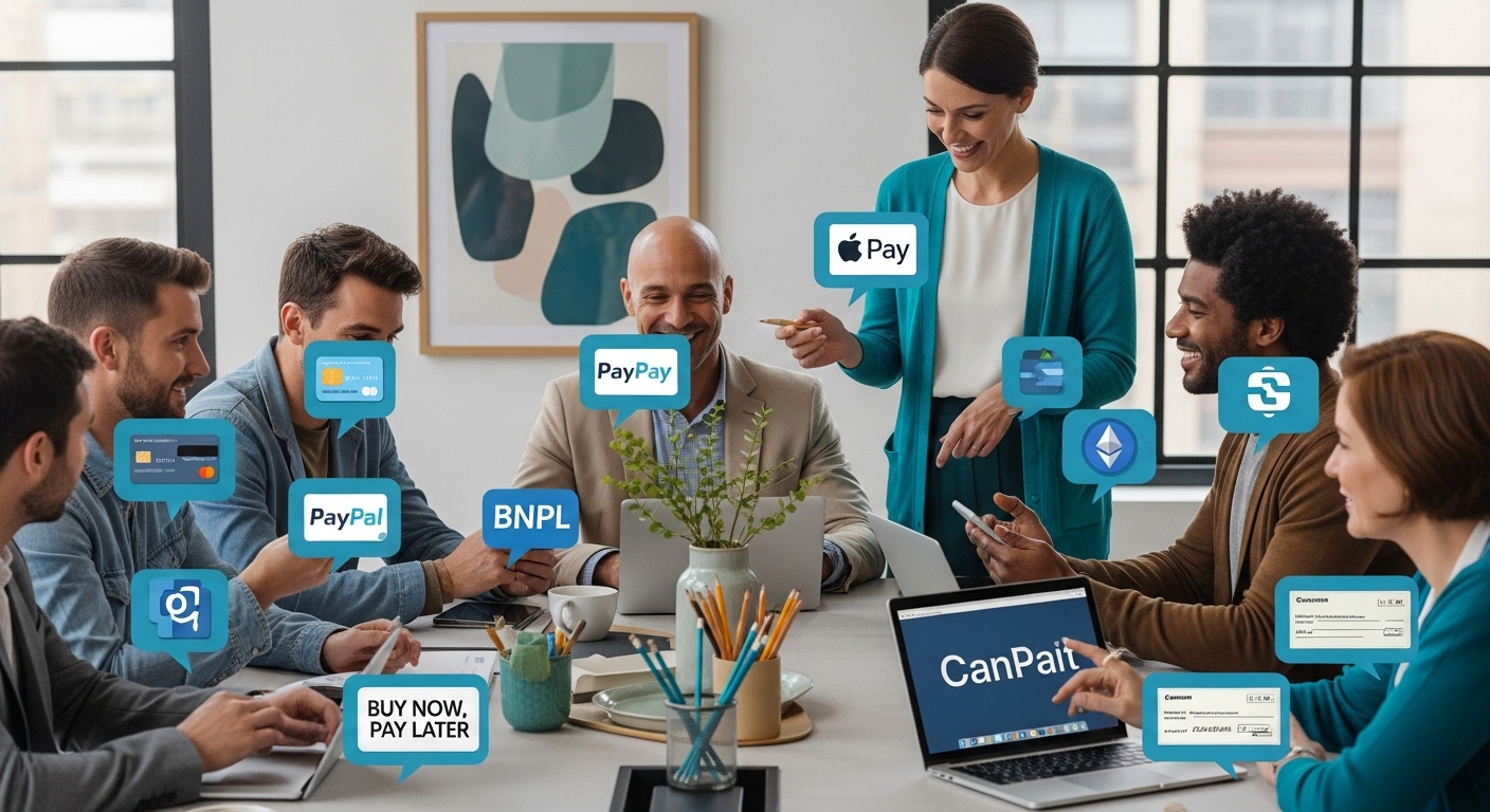 online payment options, ecommerce choices, financial technology