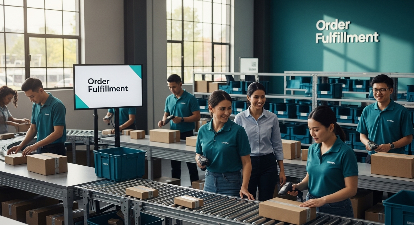 order fulfillment warehouse human