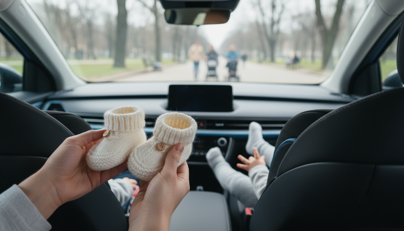 Are knitted baby booties still worn today?