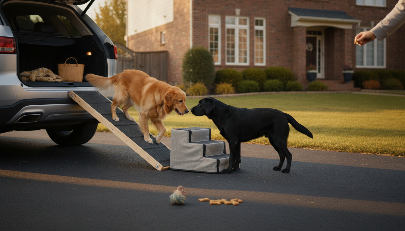 Dog Ramps vs Stairs: Which Do Dogs Like Best?