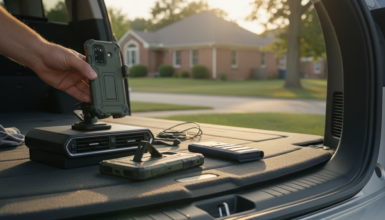Gravity Car Phone Holders vs Thick Samsung Rugged Cases