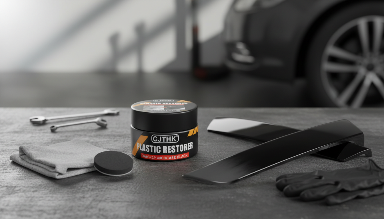 Back-to-Black Plastic & Leather Restorer: Gloss Done Right