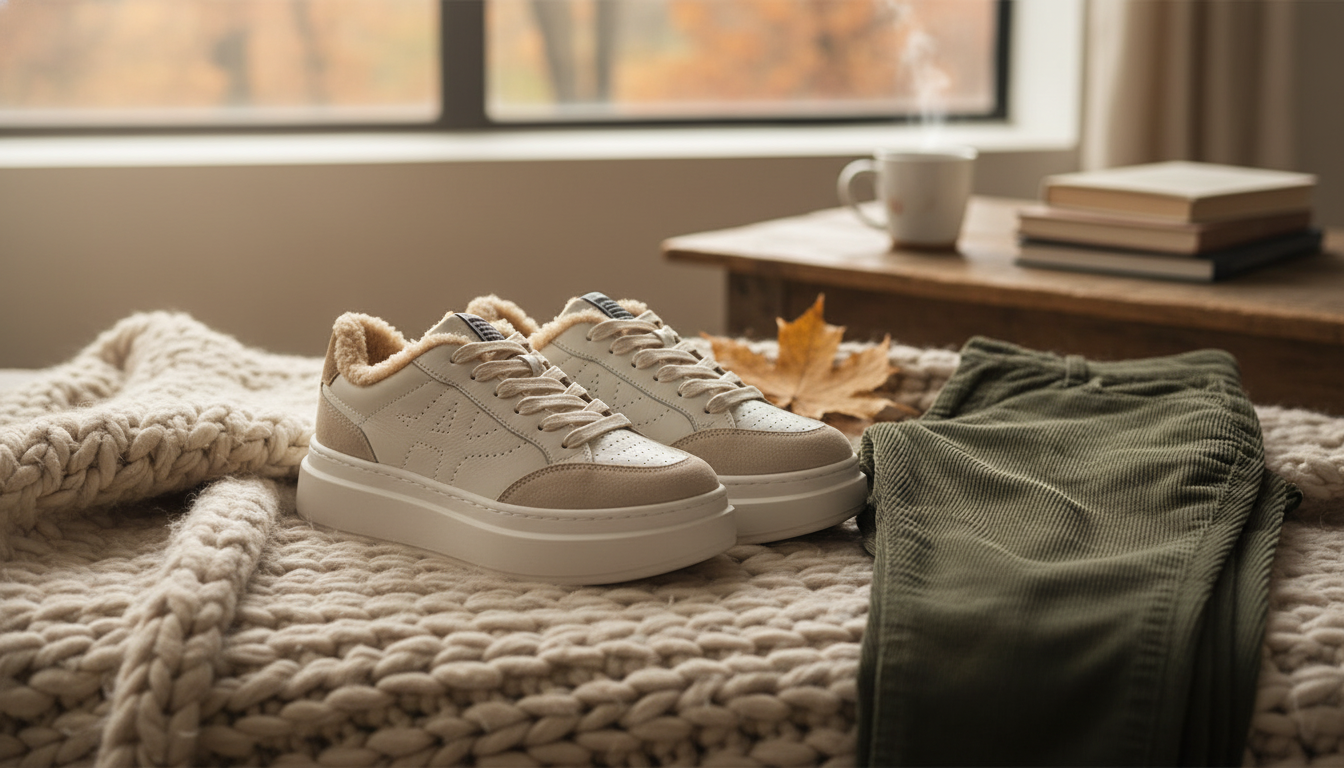 Beige ASH Leather Sneakers: Fall/Winter Fit & Care Guide