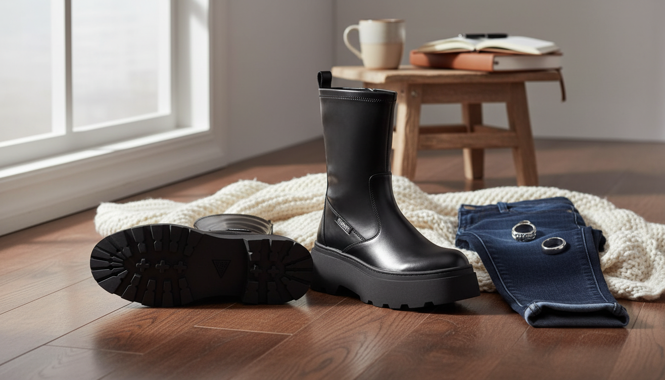Guess Women’s Black Ankle Boots: Fit, Style & Care