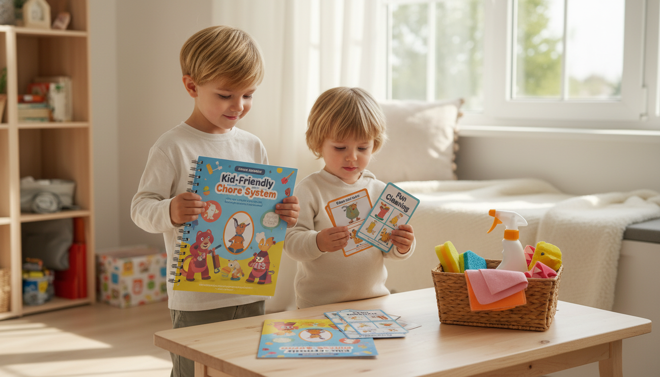 Kid-Friendly Chore System: Easy Cleaning Help by Age