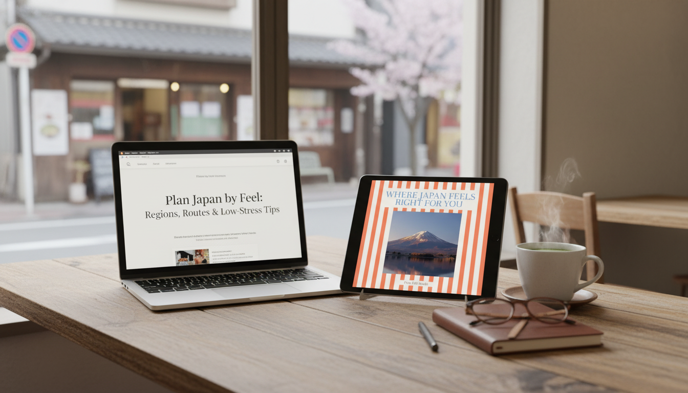 Plan Japan by Feel: Regions, Routes & Low-Stress Tips