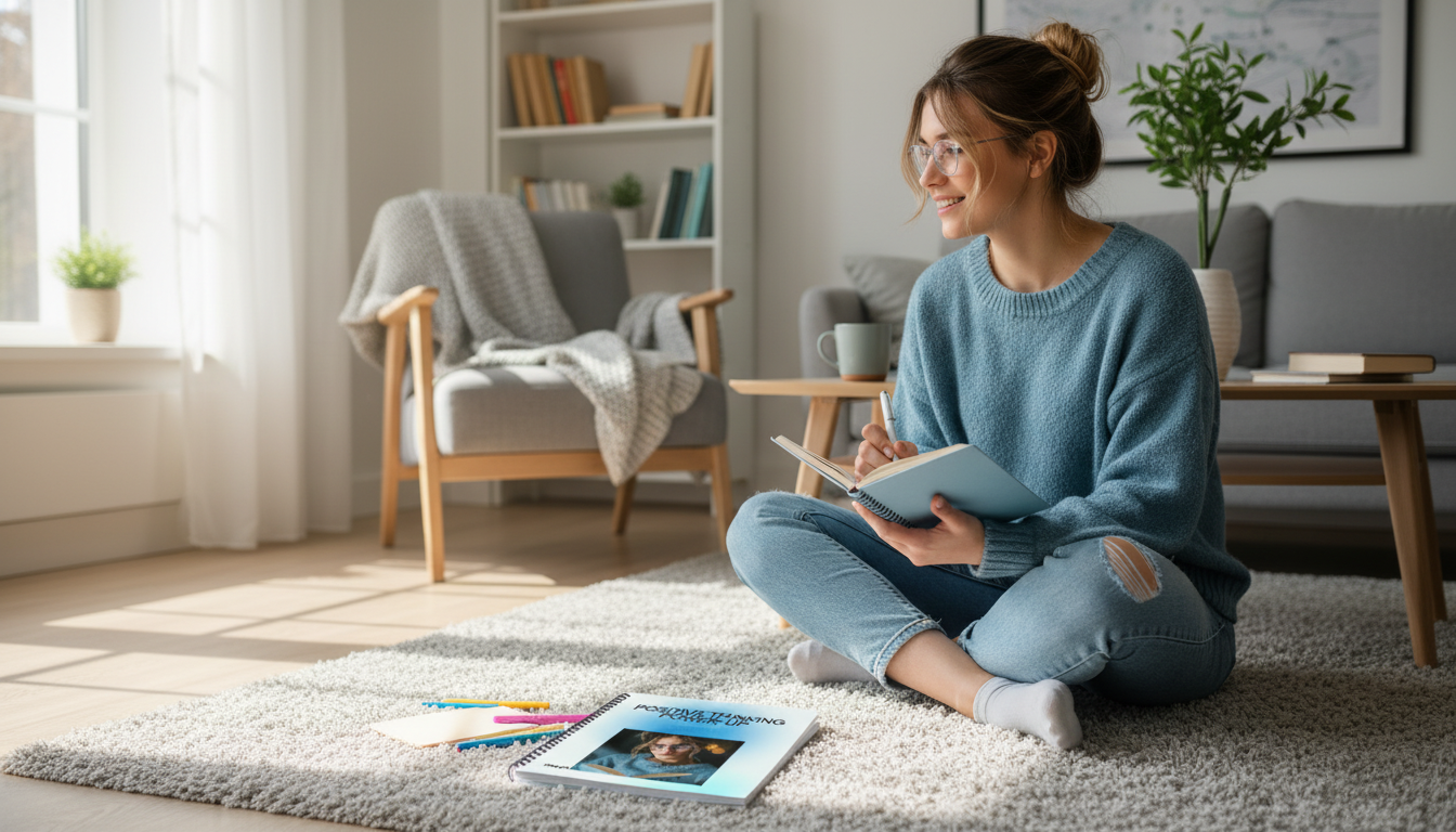Positive Thinking Checklist for Young Adults: 10-Min Reset