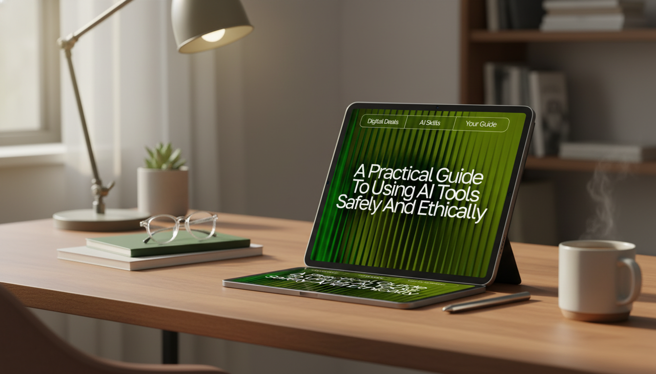 Safe & Ethical AI Tools for Beginners: Simple Habits