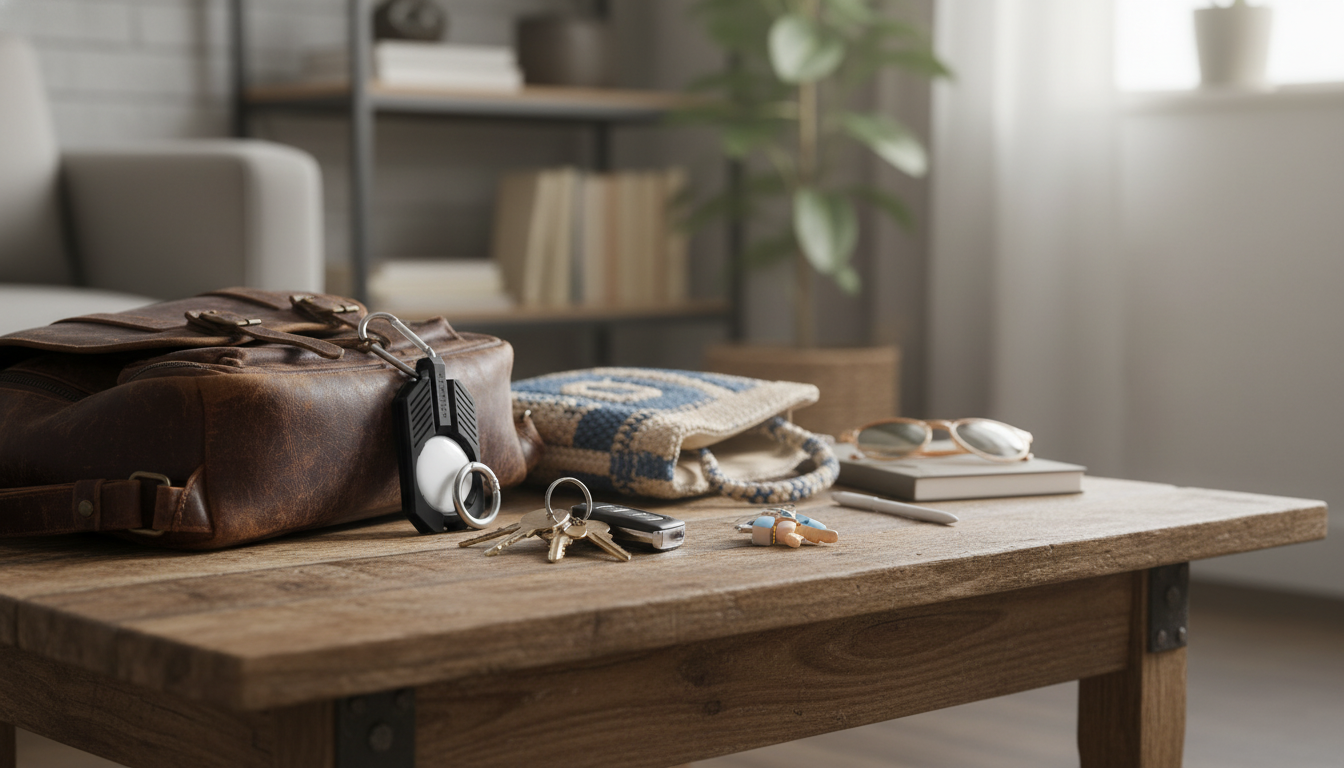 Silicone AirTag Holder: Protect & Clip to Keys and Bags