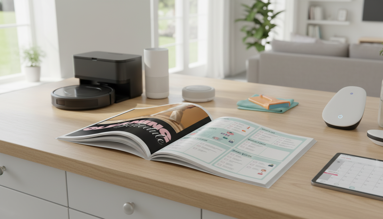 Smart-Home Cleaning Schedule That Sticks (Daily/Weekly)