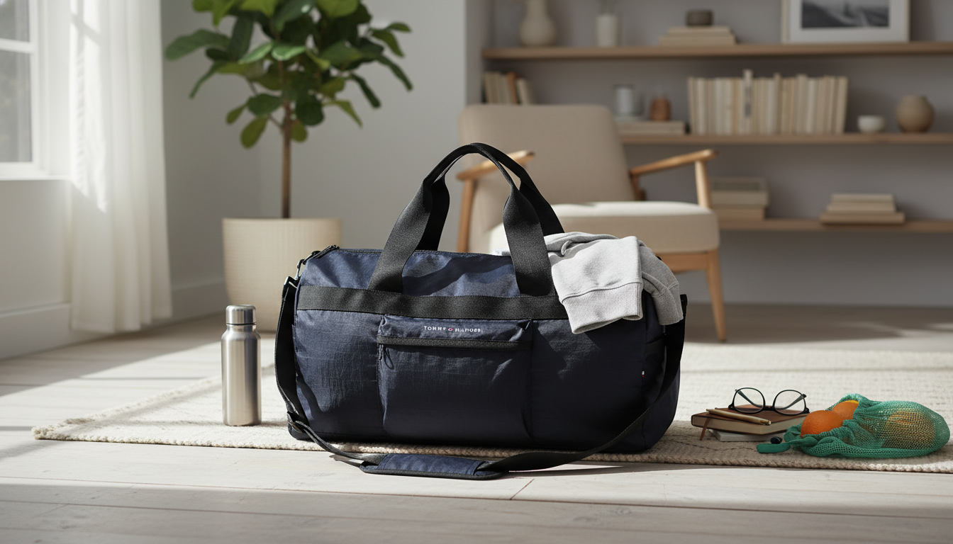 Tommy Hilfiger Blue Sustainable Tote: Daily Carry Guide