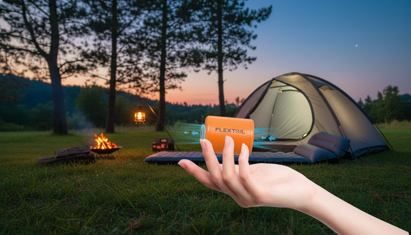 Ultra-Compact 4kPa Mini Electric Air Pump for Camping