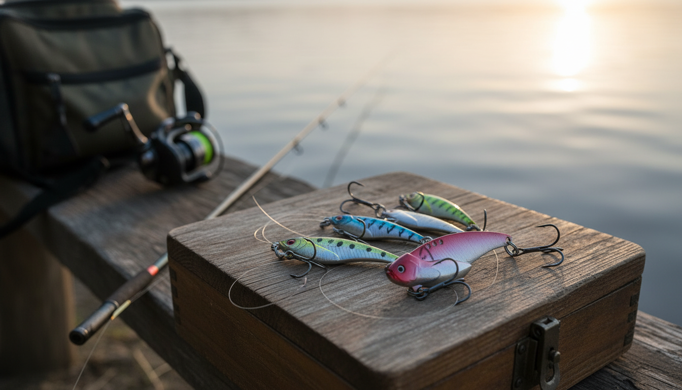 VIB Blade Spoon Lure: Fast-Sink Vibration (0.42/0.92oz)