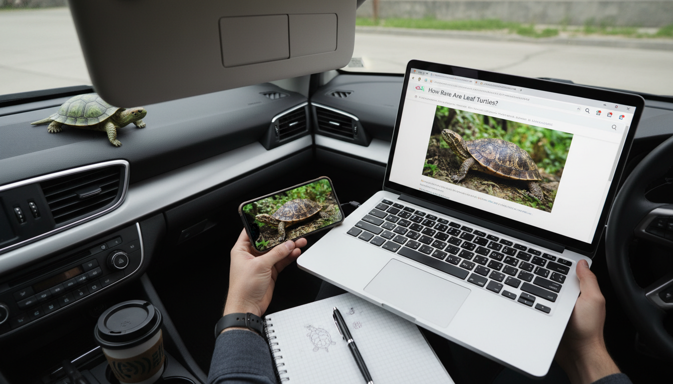 How Rare Are Leaf Turtles? Species vs Motif Explained