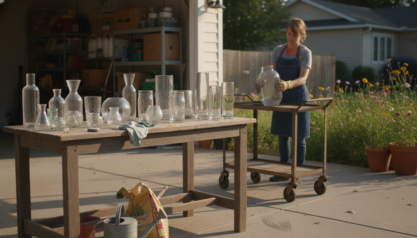 Empty Glass Vases: 7 Simple Styling Ideas