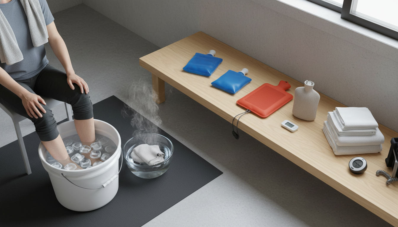 Hot & Cold Therapy at Home: When to Ice vs Heat