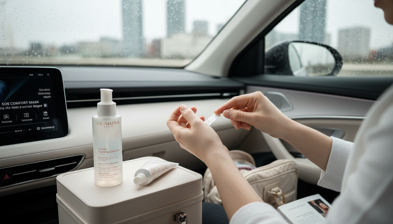 Clarins for Sensitive Skin: Safety Tips + Patch Testing