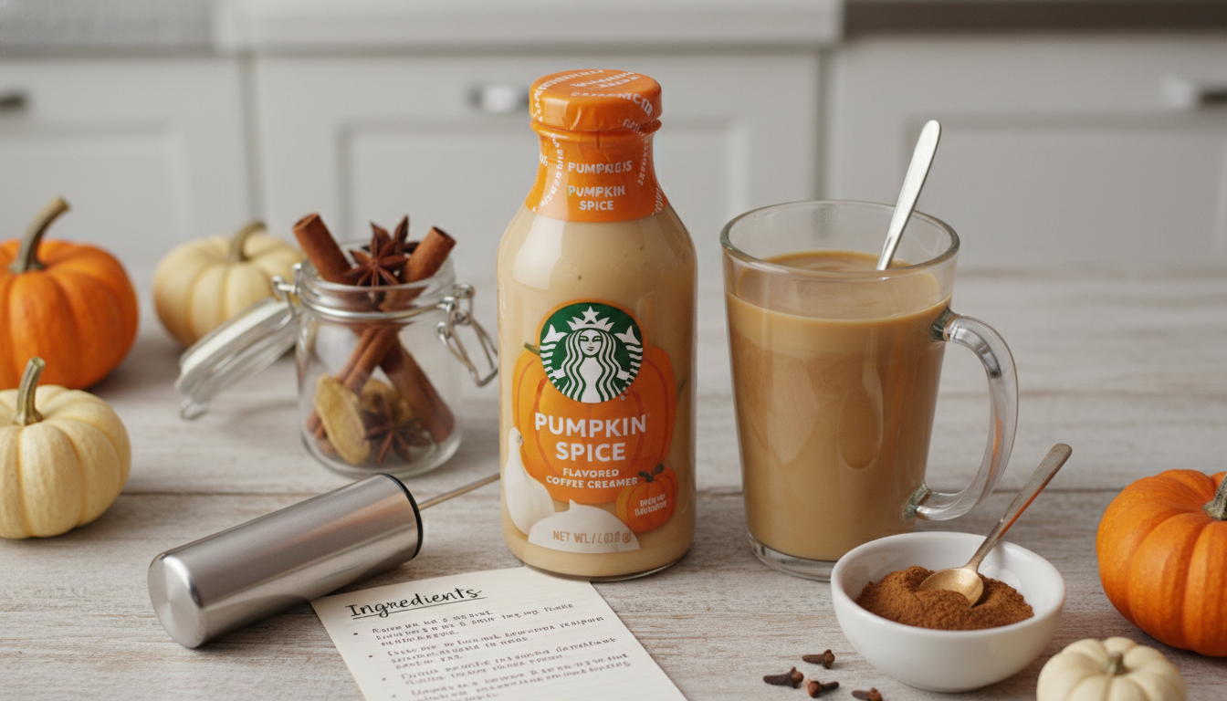 Starbucks Pumpkin Spice Creamer Ingredients Explained