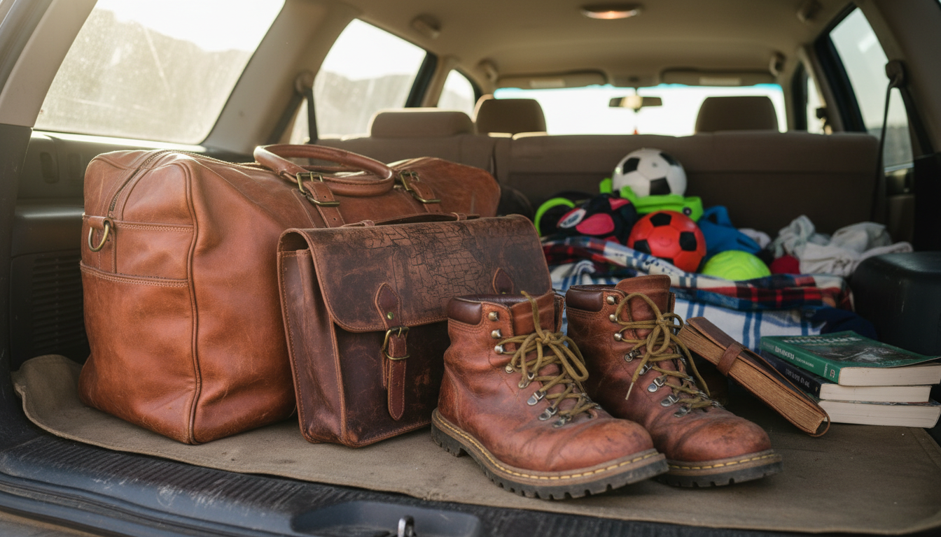 Retro Genuine Leather Explained: Look, Feel, Aging