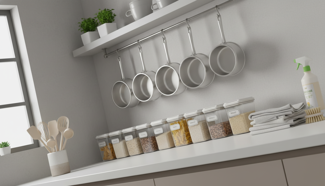 5S Kitchen Organization: Sort, Set, Shine & Sustain
