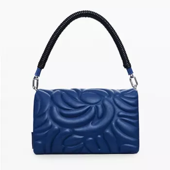 Desigual Light Blue Shoulder Strap Handbag: Everyday Pick