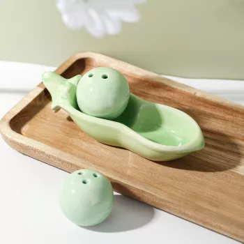 Ceramic Spice Jar Set for Countertop & Patio Meals
